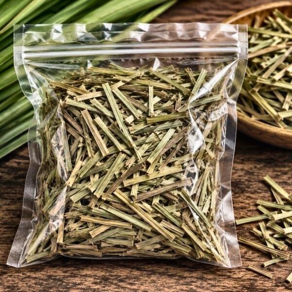 La Kribienne - Citronnelle sechee Citronnelle séchée (Feuilles de citronnelle coupées)