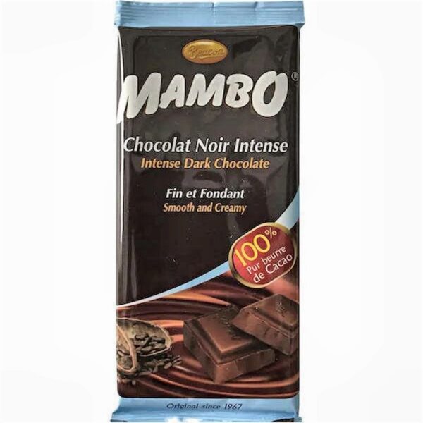 La Kribienne img_55dda540a6b5 Chocolat Mambo - Chocolat Noir Intense (100% Pur Beurre de Cacao)