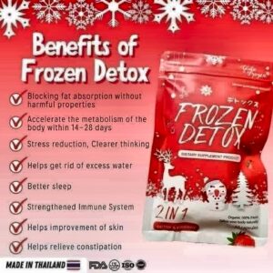 Frozen Detox 2 in 1 (Gélules Détox & Minceur)
