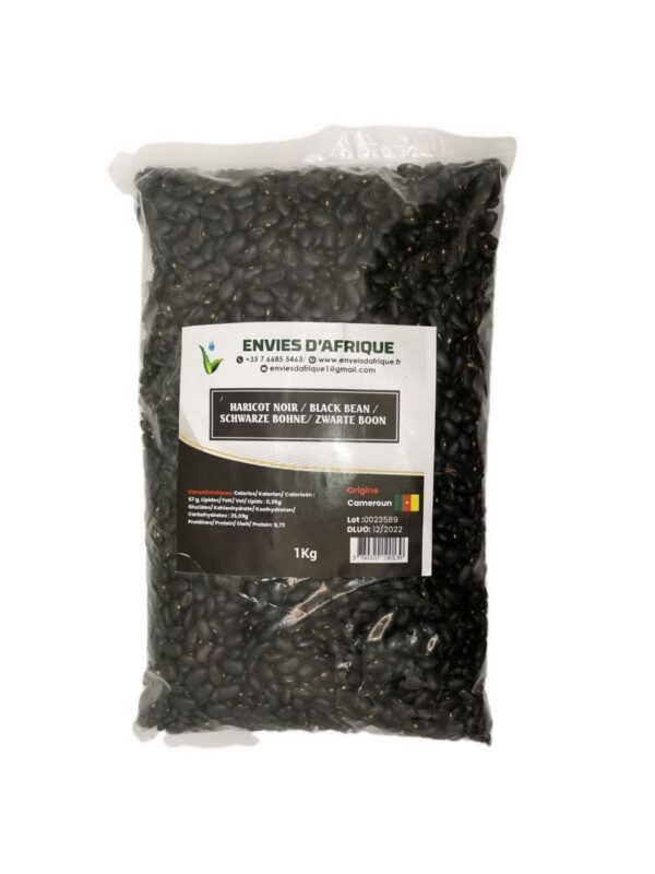 Haricot Noir du Cameroun Haricot Noir du Cameroun (Black Bean - Envies d'Afrique)