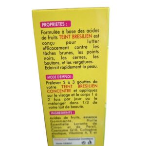 Concentré teint brésilien