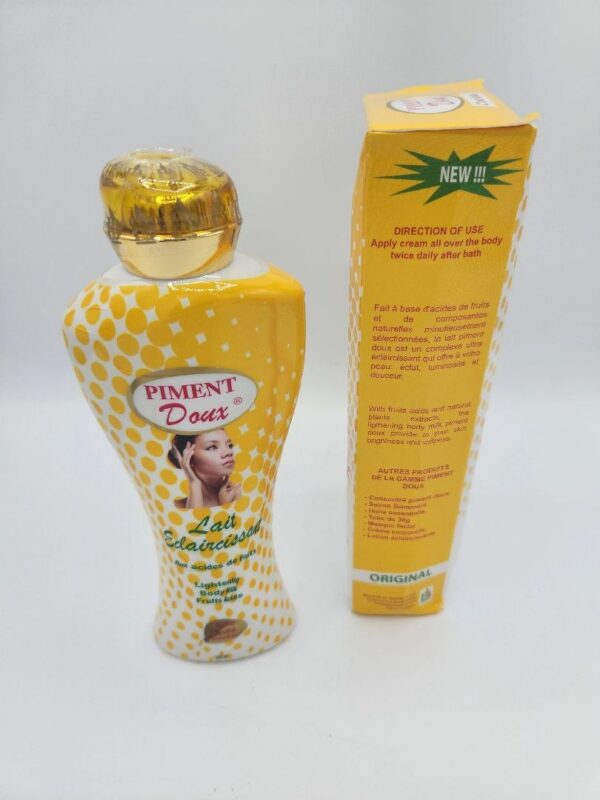 Lait piment doux