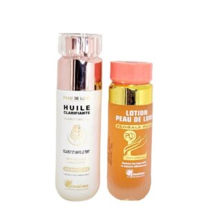 Huile + lotion peau de lune