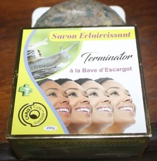 Savon terminator à la bave d'escargot
